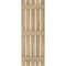 Ekena Millwork Americraft 5-Board, 3 Batten Exterior Real Wood Spaced Board-n-Batten Shutters, ARW401SB519X48UNH, PR ARW401SB519X48UNH - alternate 7